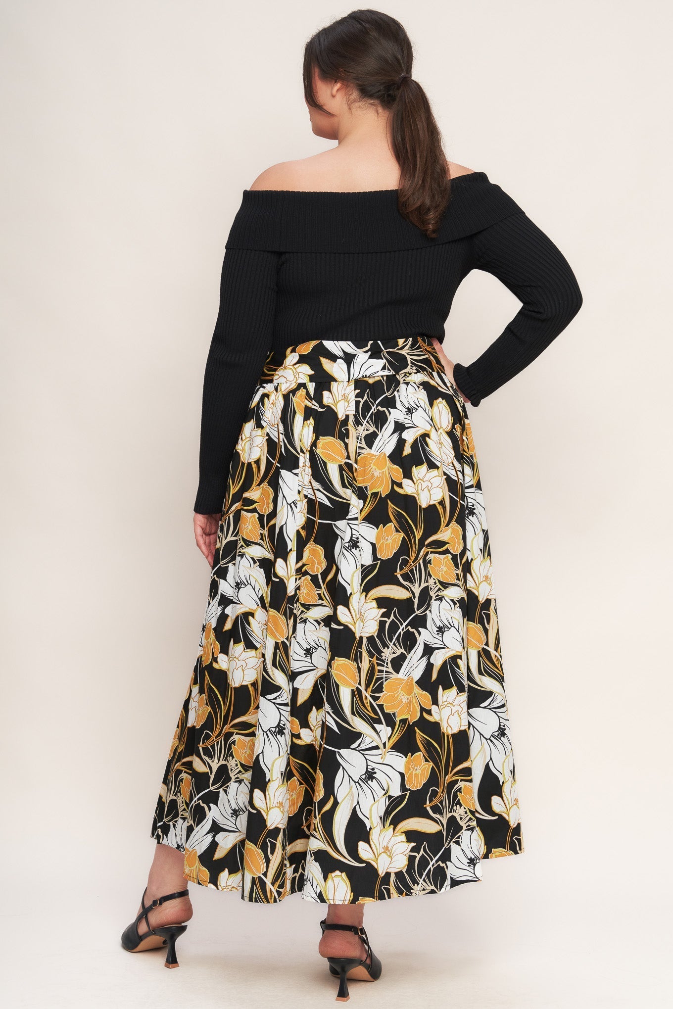 TWIST ON TIMELESS WOVEN MIDI DRESS Flying Tomato